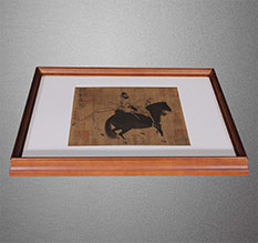 嘉定书画装裱配框服务案例